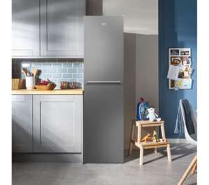 Beko CFG4501S 40/60 Freestanding Frost Free Fridge Freezer - Silver - Image 4