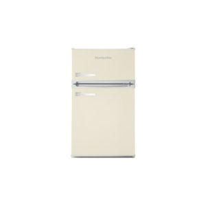 Montpellier MAB2035C Undercounter Retro Fridge Freezer in Cream