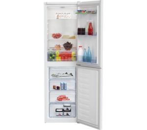 Beko CSG4582W Freestanding 50/50 Fridge Freezer - White - Image 3