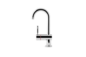 Montpellier One Stream Chrome Swan Spout Hot Tap