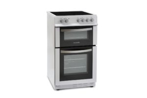 Montpellier MDC500FW 50cm Double Oven in White - Image 2