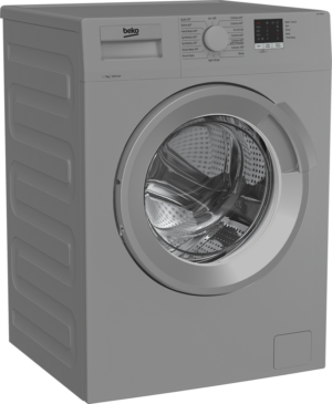 Beko WTL74051S Freestanding 7kg 1400rpm Washing Machine - Silver - Image 2