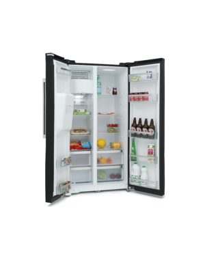 Montpellier M530PDIK Side-By-Side Fridge Freezer - Plumbed Ice & Water Dispenser - Image 2