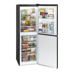 Montpellier MFF165K 50/50 Frost Free Fridge Freezer in Black - Image 4