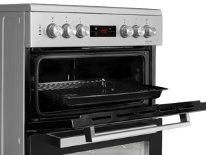 Beko KDC653S 60cm Double Oven Electric Cooker - Silver - Image 3