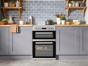 Beko KDC653S 60cm Double Oven Electric Cooker - Silver - Image 5