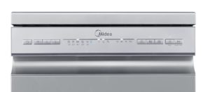 Midea MDWEF1034C(S)-WG-UK 10 Place Setting Freestanding Slimline 45cm Dishwasher - Silver - Image 3