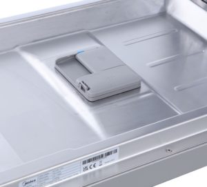 Midea MDWEF1034C(S)-WG-UK 10 Place Setting Freestanding Slimline 45cm Dishwasher - Silver - Image 5