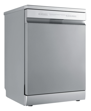 Midea MDWPF1233C(S)-WG-UK 12 Place Setting Freestanding 60cm Dishwasher - Silver - Image 2