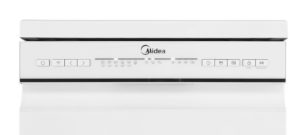 Midea MDWEF1034C(W)-WG-UK 10 Place Setting Freestanding Slimline 45cm Dishwasher - White - Image 5