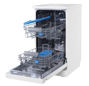 Midea MDWEF1034C(W)-WG-UK 10 Place Setting Freestanding Slimline 45cm Dishwasher - White - Image 6