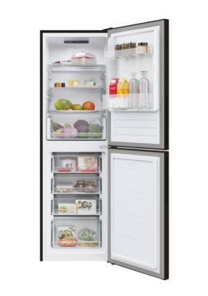 Hoover HOCT3L517EBK Fridge Freezer - Black- E Rated - Image 2