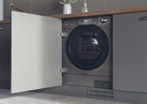 Haier HDB4 H7A2TBERX80 Series 4 7kg A++ Rated Integrated Tumble Dryer - Graphite - Image 3