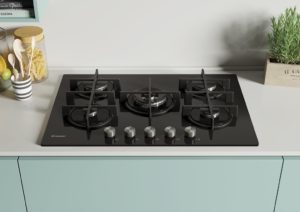 Candy CVG74WPB 75cm Gas Hob - Image 5