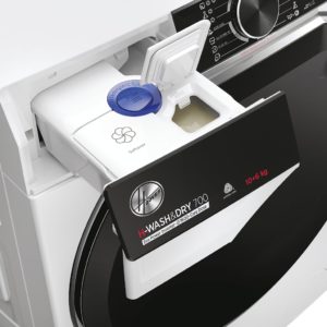 Hoover H7DD 6106MBC-80 H-Wash&Dry 700 6/10kg 1600rpm D/A Rated Freestanding Washer Dryer - White - Image 3