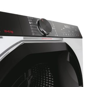 Hoover H7D6106AMBC-80 H-Wash&Dry 700 6/10kg 1600rpm D/A Rated Freestanding Washer Dryer - White - Image 4