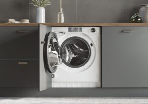 Haier HWDQ90B416FWB-UK Series 4 5/9kg 1600rpm D/A Rated Integrated Washer Dryer - White - Image 2