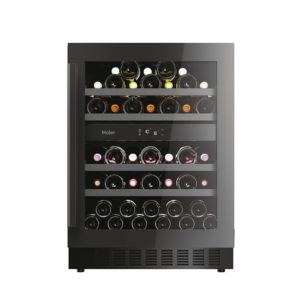 Haier HAKWBD 60 UK Integrated Wine Cooler - Black - F Rated - Image 2