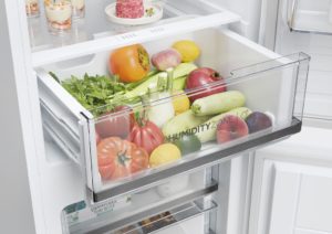 Haier HB50T618FMK Built-In Fridge Freezer - White - E Rated - Image 4