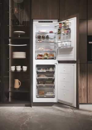 Haier HB50T618FMK Built-In Fridge Freezer - White - E Rated - Image 5