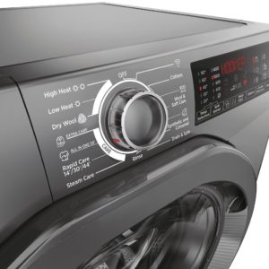 Hoover H3DPS4966TAMRR80 H-Wash&Dry 350 6/9kg 1400rpm D/A Rated Freestanding Washer Dryer - Graphite - Image 4