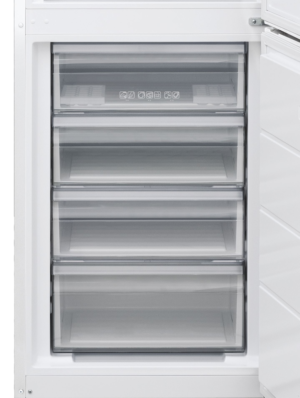 Hoover HOCV1T618EWWK-1 Fridge Freezer - Silver - E Rated - Image 4