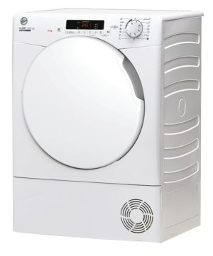 Hoover HLE C9DF H-Dry 300 Lite 9kg Freestanding Tumble Dryer - White - Image 2