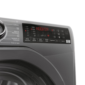 Hoover H3WPS4106TRR6-80 H-Wash 350 10kg 1400rpm A Rated Freestanding Washing Machine - Graphite - Image 3