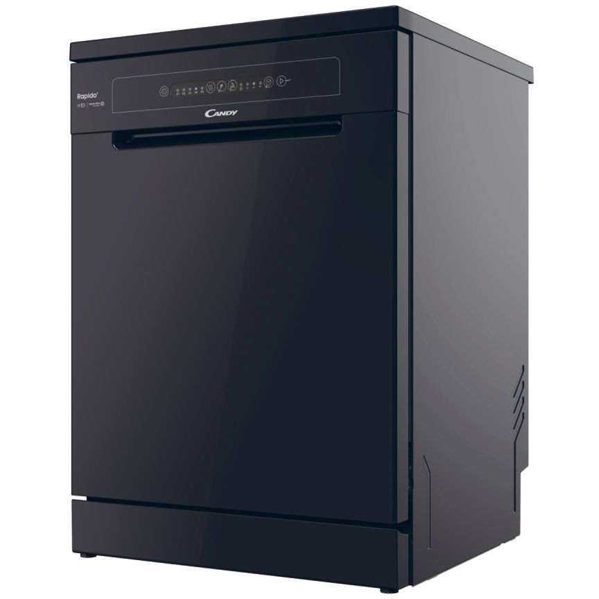 Candy CF3C9E0B-80 Candy Rapido 13 Place Setting Dishwasher - Black - Image 2