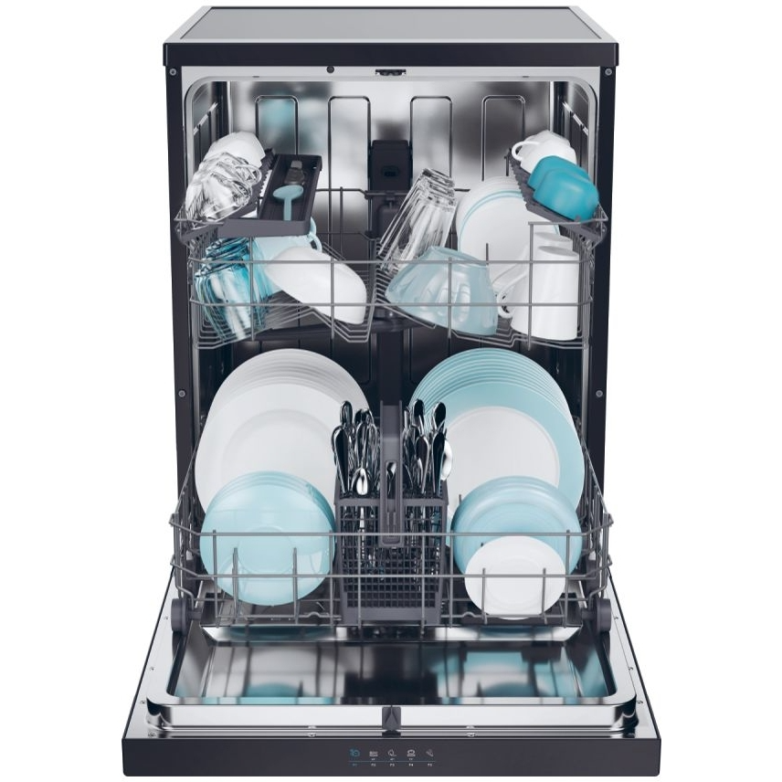Candy CF3C9E0B-80 Candy Rapido 13 Place Setting Dishwasher - Black - Image 3