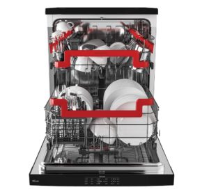 Hoover HSF 5E3DFB Free-Standing Dishwasher With WiFi - Image 3