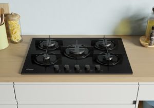 Candy CVW7BB 75cm Gas Hob - Image 3