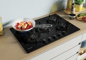 Candy CVW7BB 75cm Gas Hob - Image 5