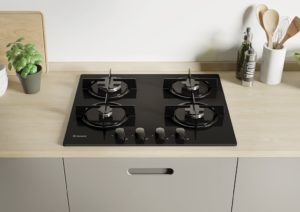 Candy CVW6BB 60cm Gas Hob - Image 2