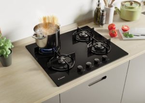 Candy CVW6BB 60cm Gas Hob - Image 3