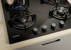 Candy CVW6BB 60cm Gas Hob - Image 5