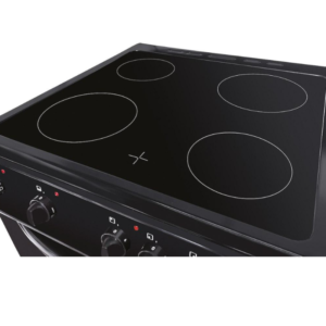 Statesman 60cm Double Oven Electric Ceramic Cooker - Black - Image 3