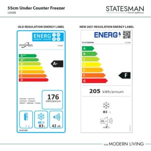 Statesman U355B 55cm Undercounter Freezer - Image 6