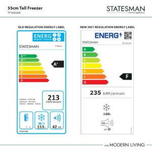 Statesman TF160LWE 55cm Tall Freezer - Image 7