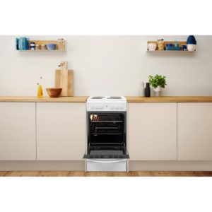 Indesit IS5E4KHW/UK Cooker - White - Image 6