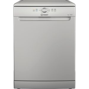 Indesit D2F HK26 S UK Freestanding 60cm Dishwasher - Silver - Image 2