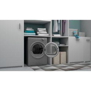 Indesit I1 D80S UK Vented Tumble Dryer - Silver - Image 7