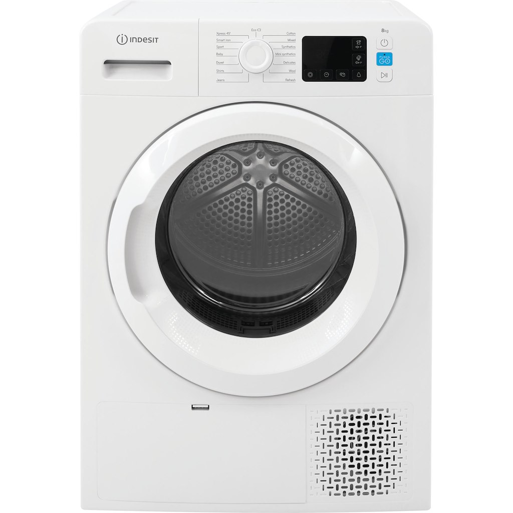 Indesit YT M11 82 X UK Heat Pump Tumble Dryer - White - Image 2