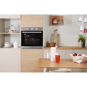 Indesit IFW 6330 IX UK Electric Single Built-In Oven - Stainless Steel - Image 4