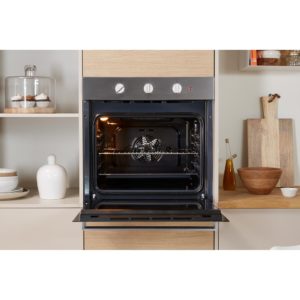 Indesit IFW 6330 IX UK Electric Single Built-In Oven - Stainless Steel - Image 6