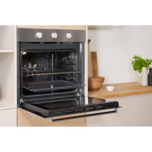 Indesit IFW 6330 IX UK Electric Single Built-In Oven - Stainless Steel - Image 9