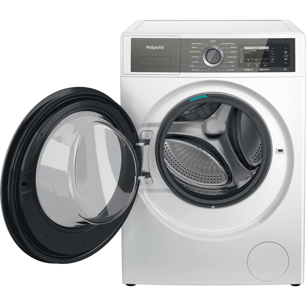 Hotpoint H799GPOWERUK Freestanding 9kg 1400rpm Washing Machine - Image 4