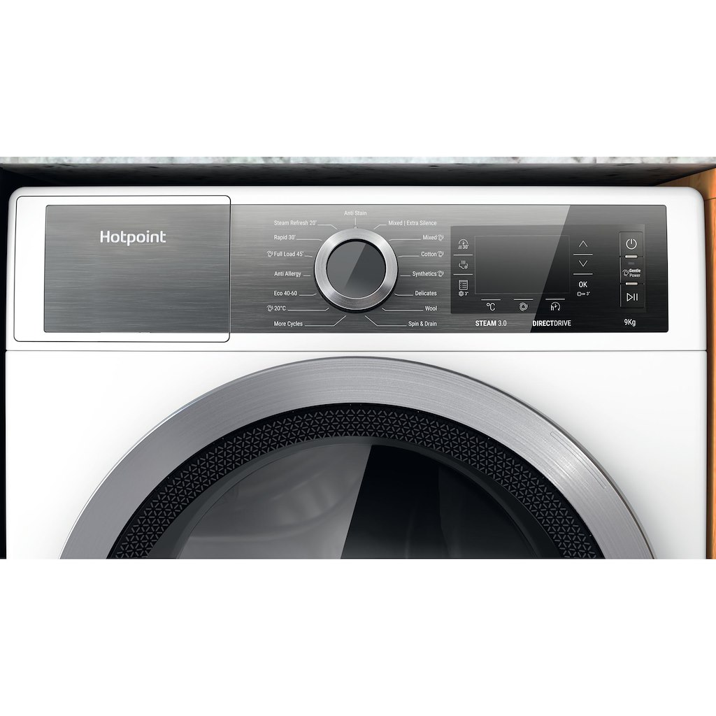 Hotpoint H799GPOWERUK Freestanding 9kg 1400rpm Washing Machine - Image 8