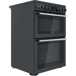 Hotpoint CD67V9H2CA/UK Electric Freestanding 60cm Double Cooker - Dark Grey - Image 3