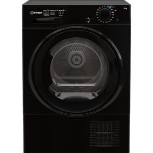 Indesit I2 D81B UK Condenser Tumble Dryer - Black - Image 2